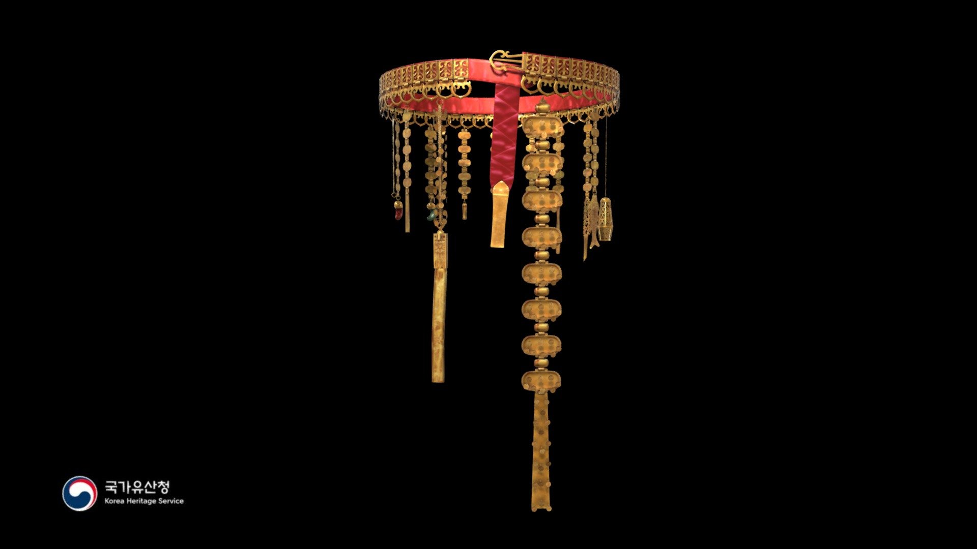 Gold Waist Belt From Cheonmachong Tomb