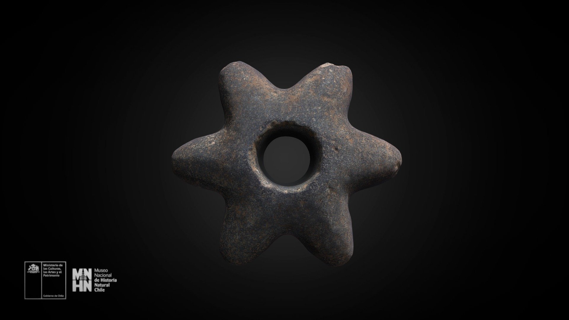 Maza estrellada de piedra Inca