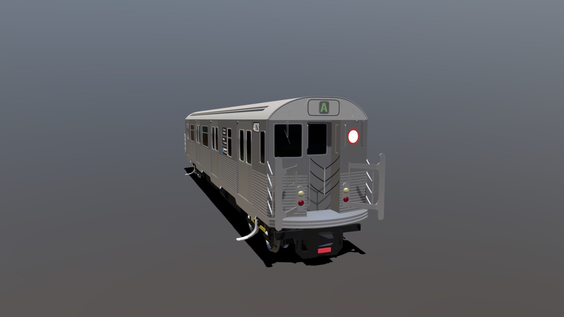 NYCT R38 St. Louis Subway car
