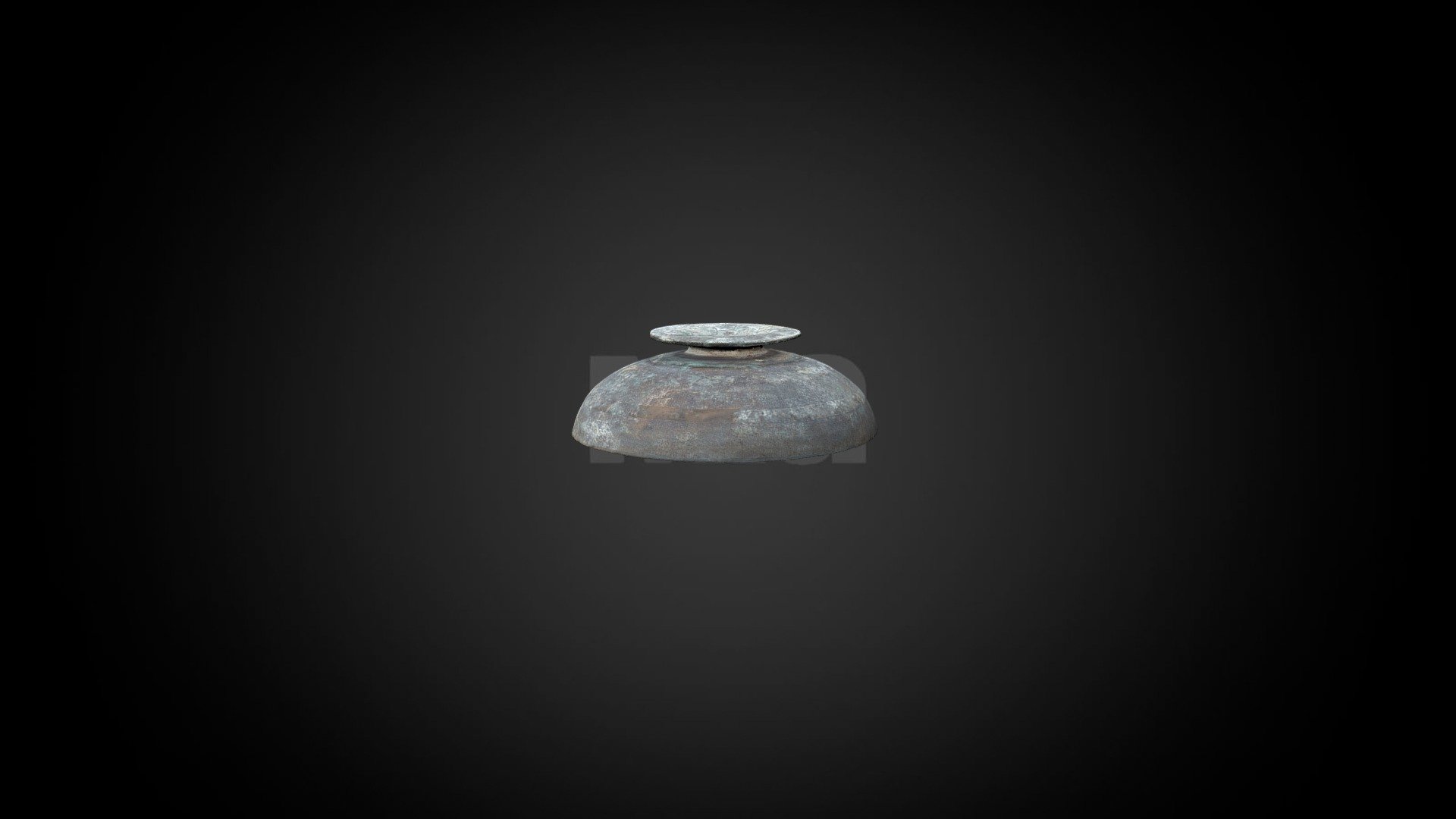 Dou Food Vessel lid, one of a pair, 400 BCE