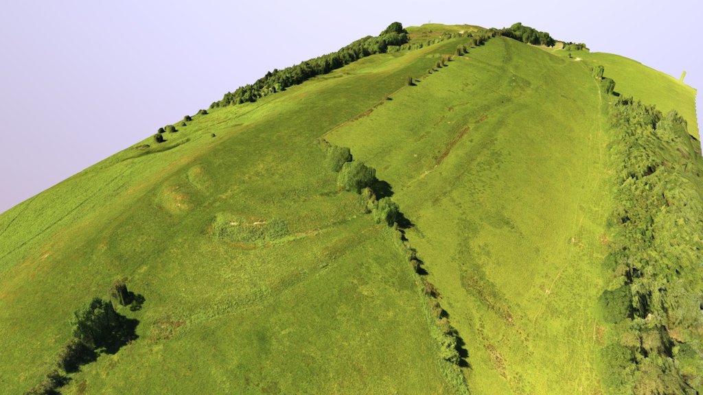 Cefn Carnedd Hillfort, Caersws, Powys