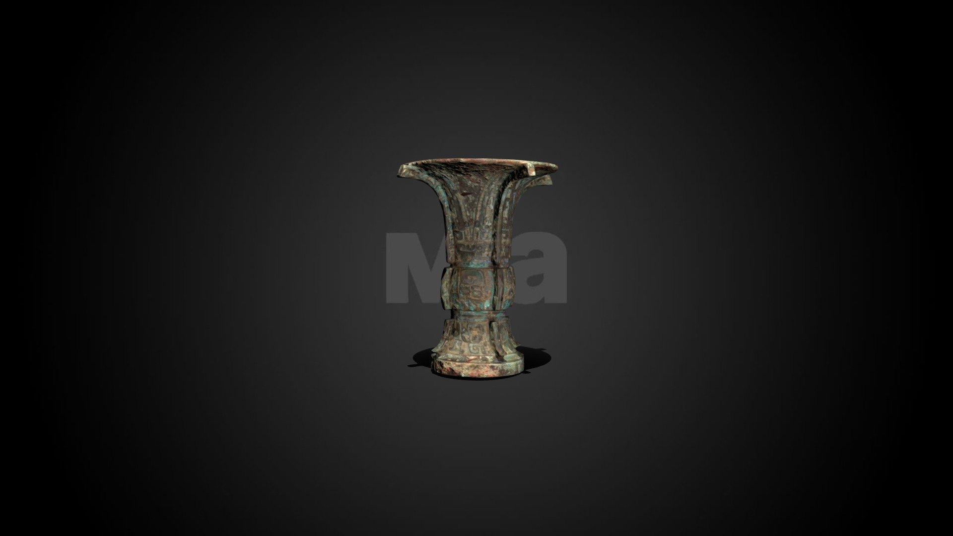 Zun wine vessel, 11th century BCE