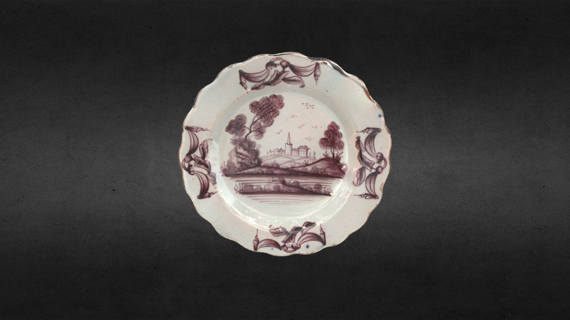 Delamain Pottery Plate