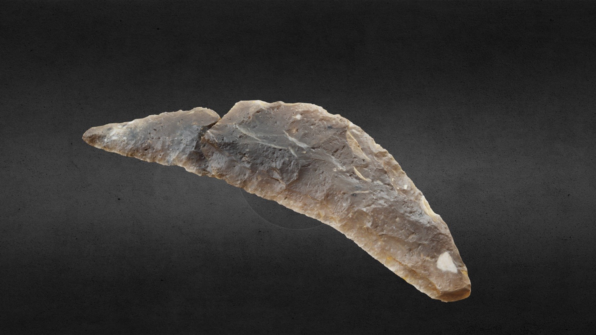 019 Feuersteinsichel / Flint sickle