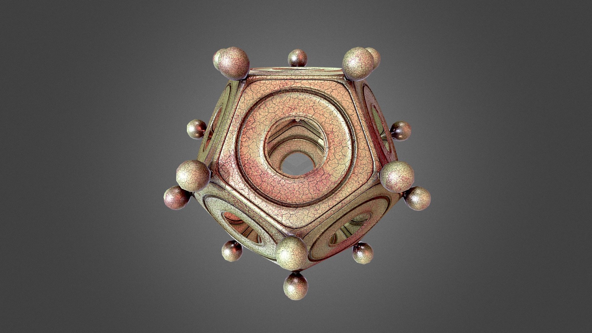 Dodecahedron of the Roman Empire
