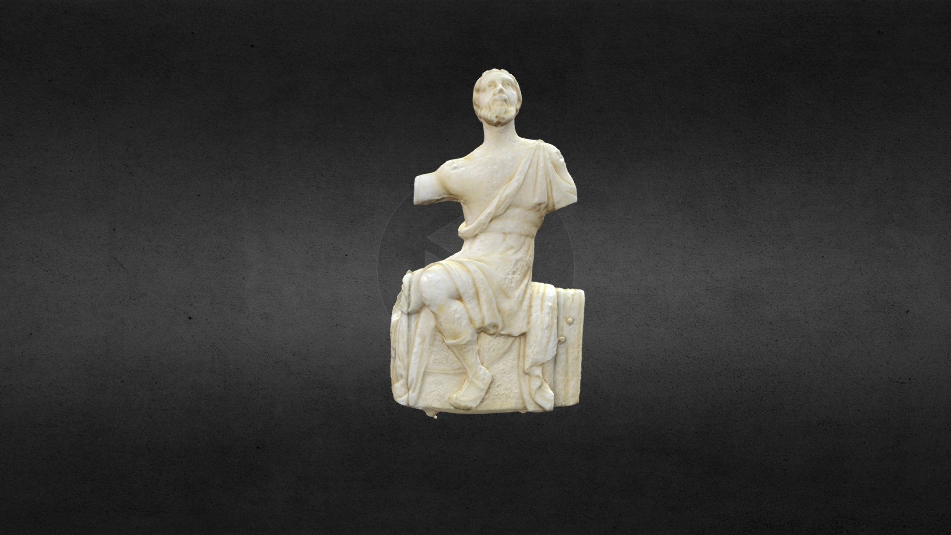 Ivory figurine of a man