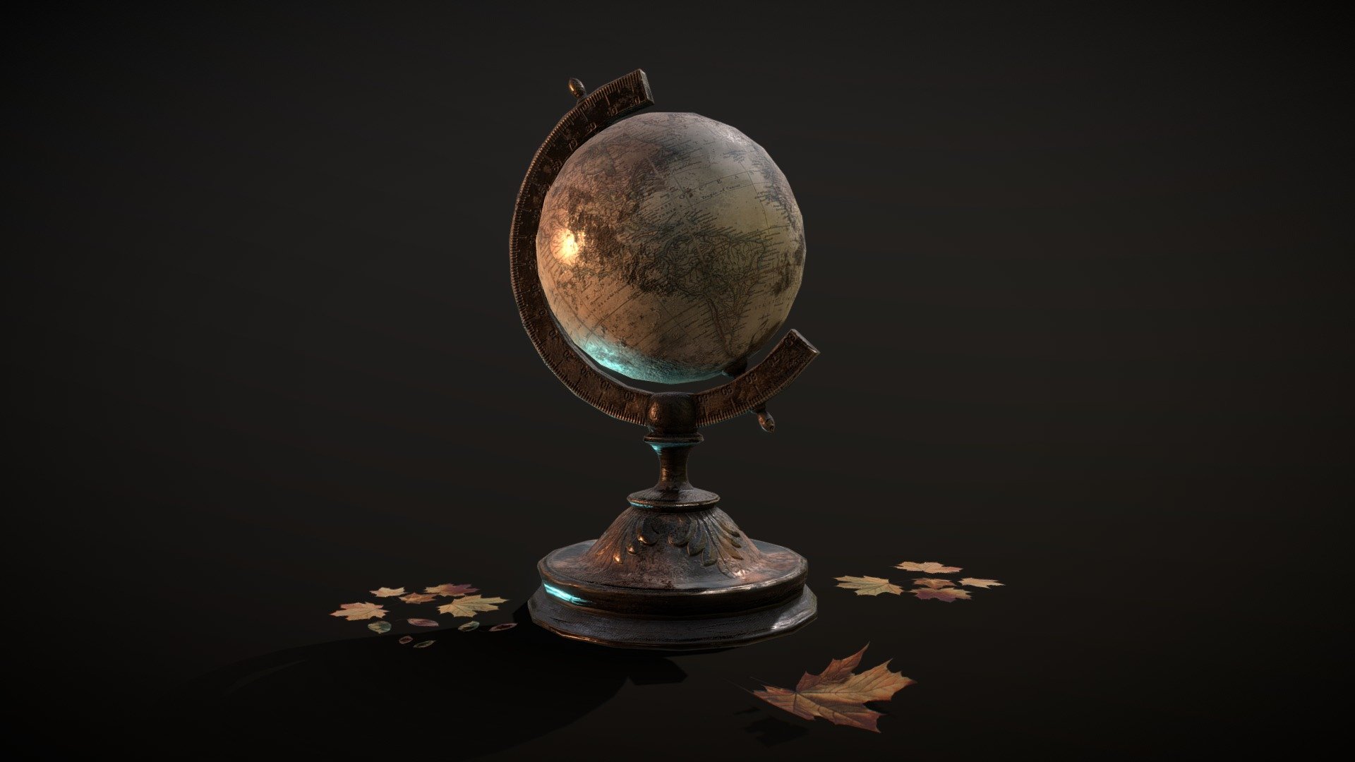 Vintage globe