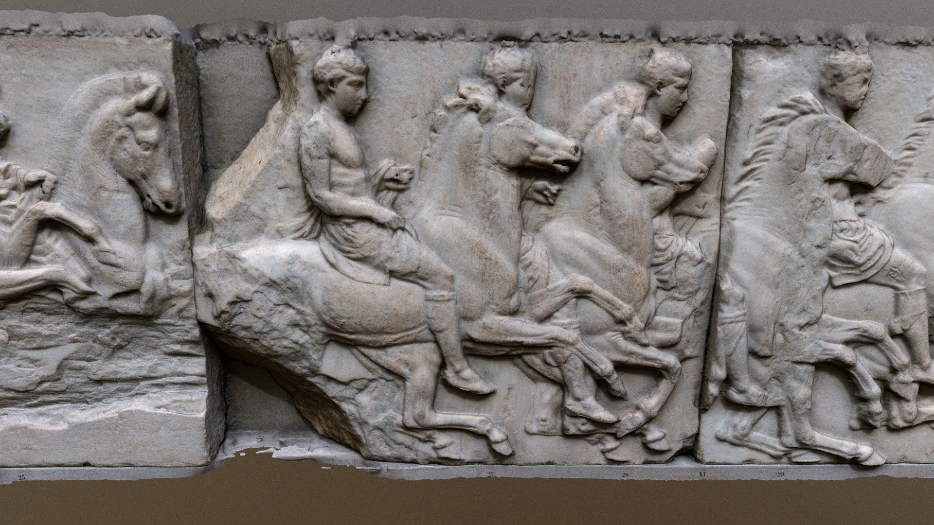 Parthenon Marbles: Blocks IX, X & XI
