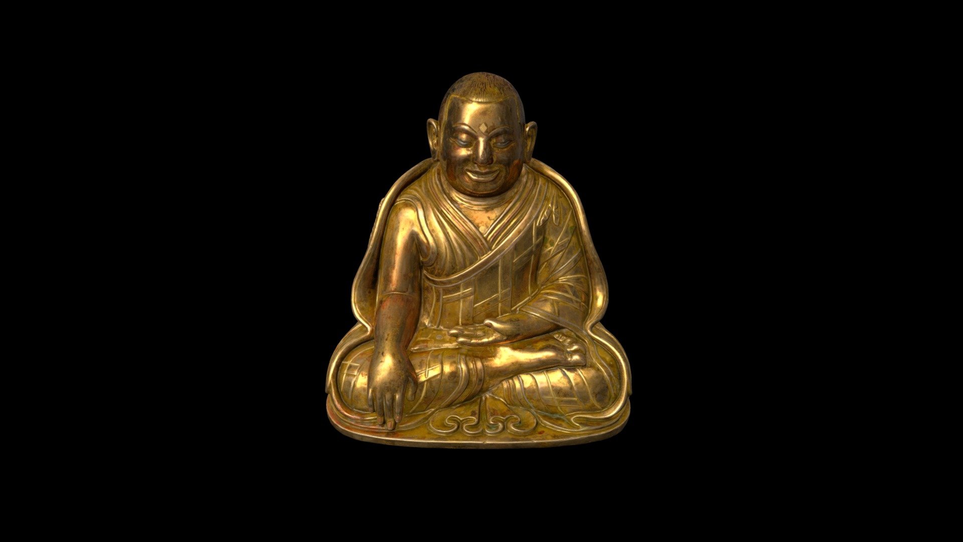 1993.160.a Portrait of Phagmo Drupa Dorje Gyalpo