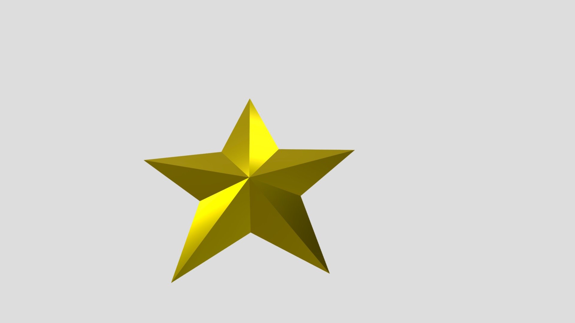 Gold star