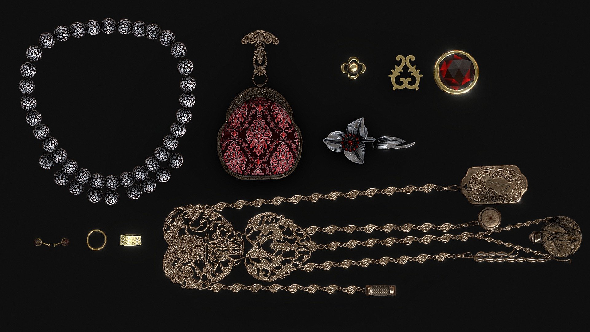 Victorian family heirloom jewellery - circa 1895