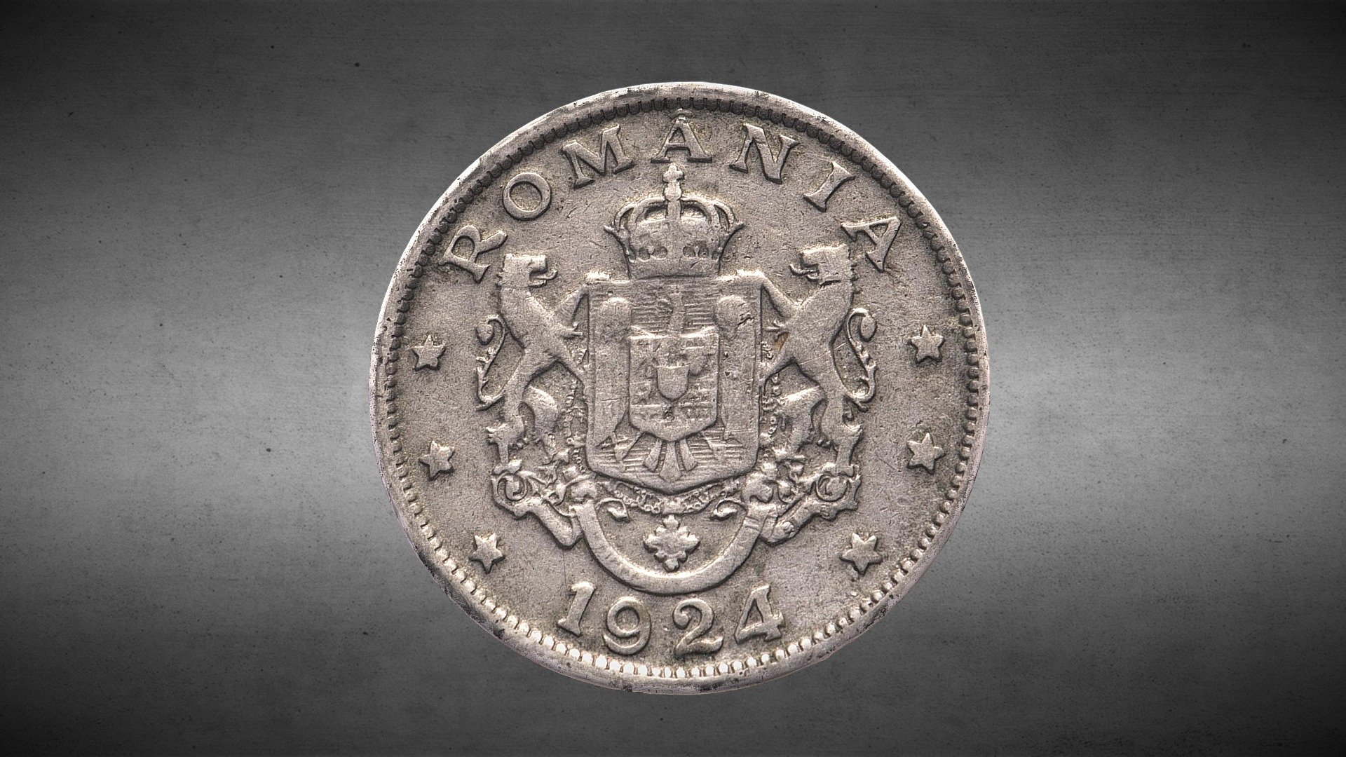 Coin of the Kingdom of Romania (1924)