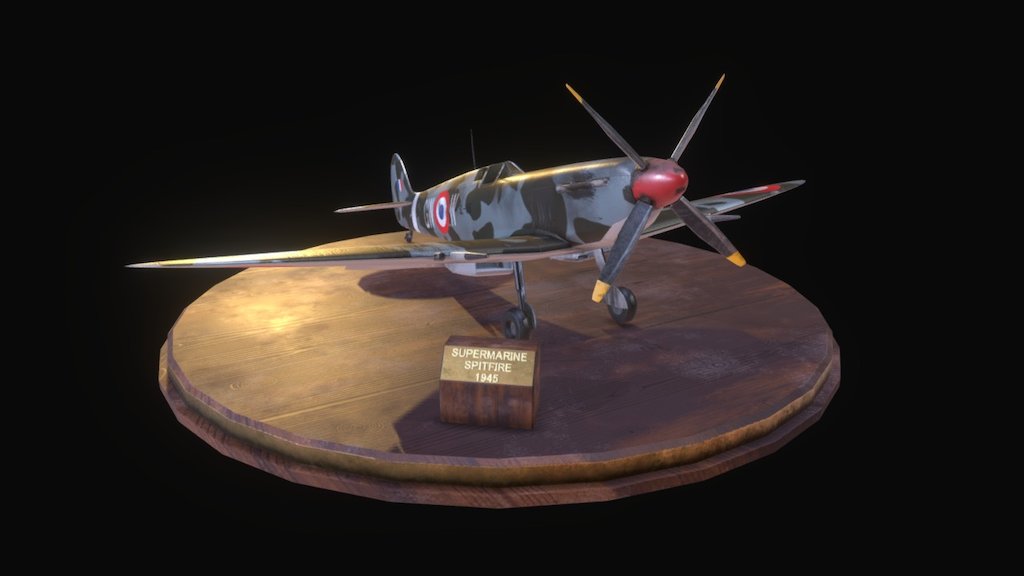 Spitfire Texturing Challenge 2017