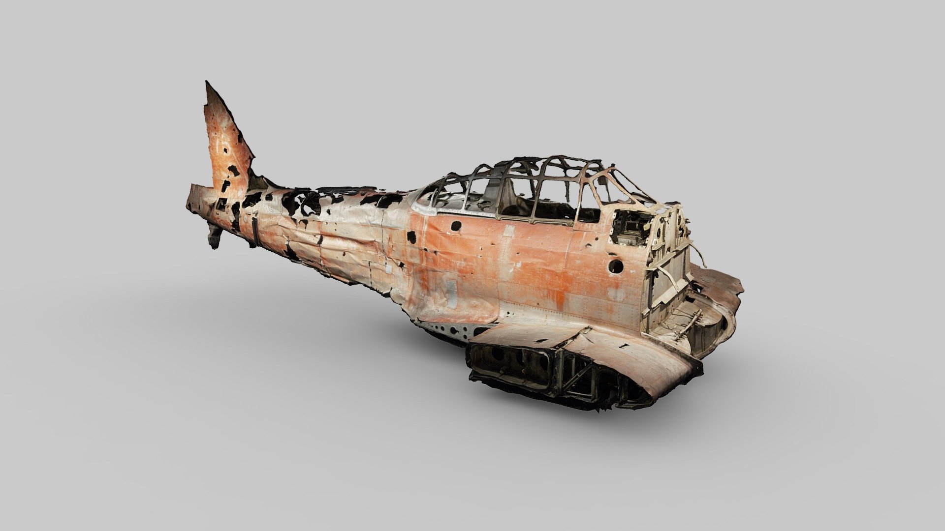 Zero Fighter Wreckage