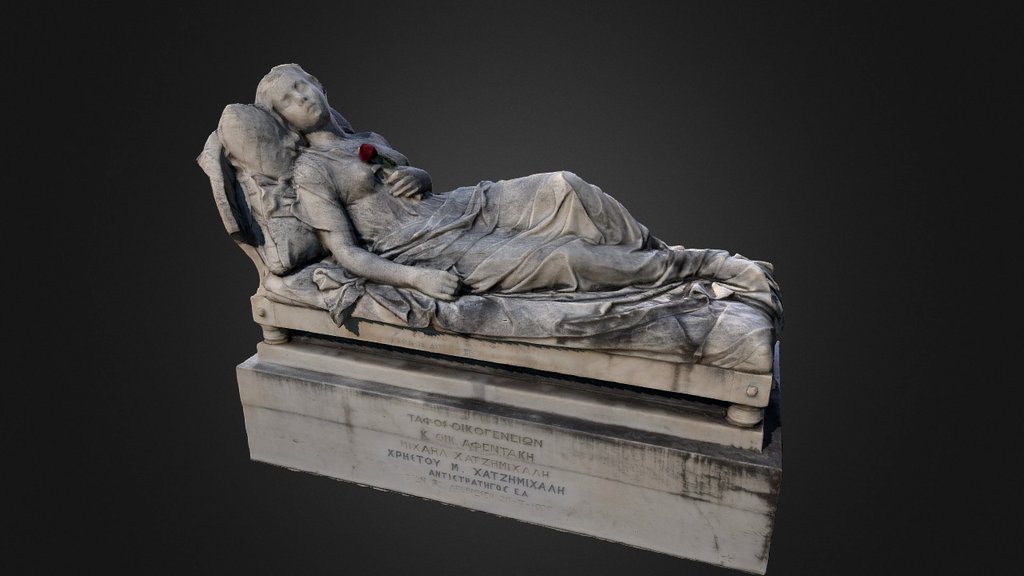 Sofia Afentakis's Tomb. 1878