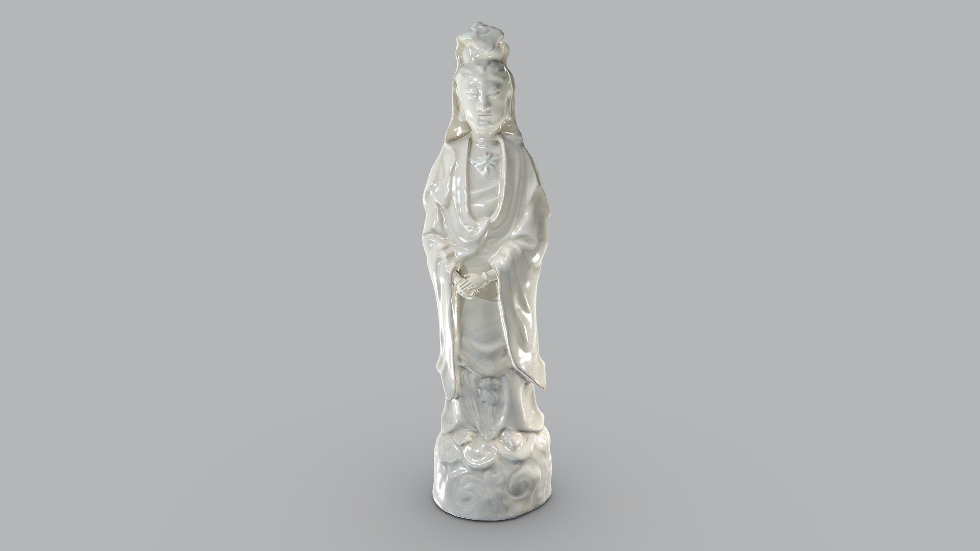 Guanyin-Figur | Experiment 3D