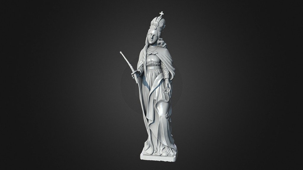 Madona Sculpture