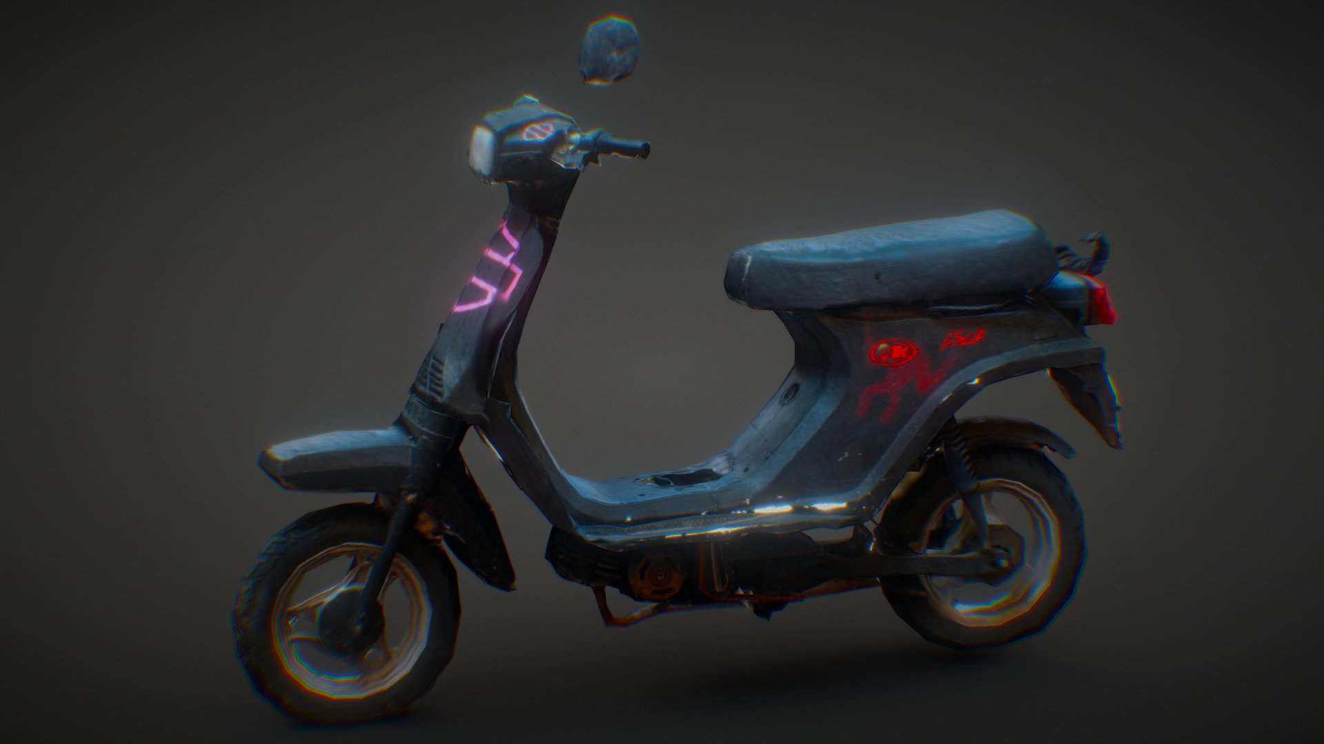 MOPED Derbi DS-50 Scooter