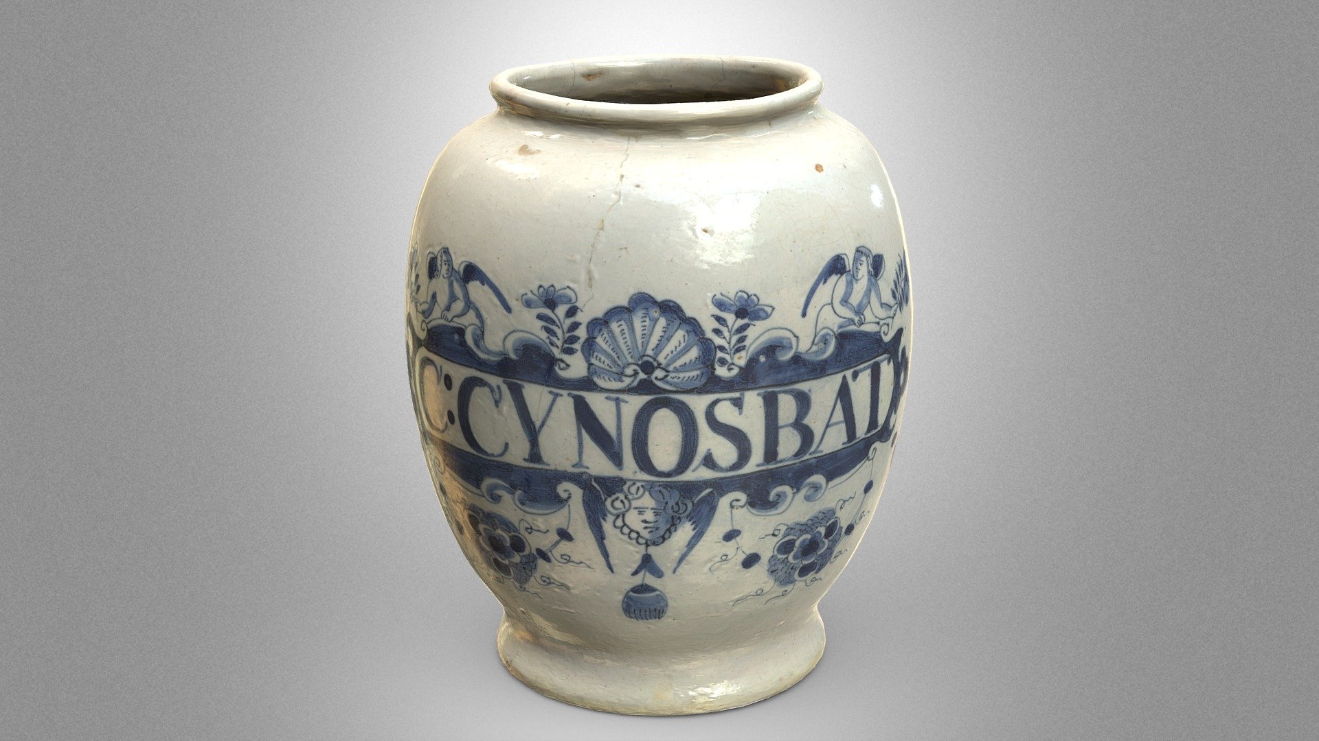 Apothecary vase for rose hip preserve