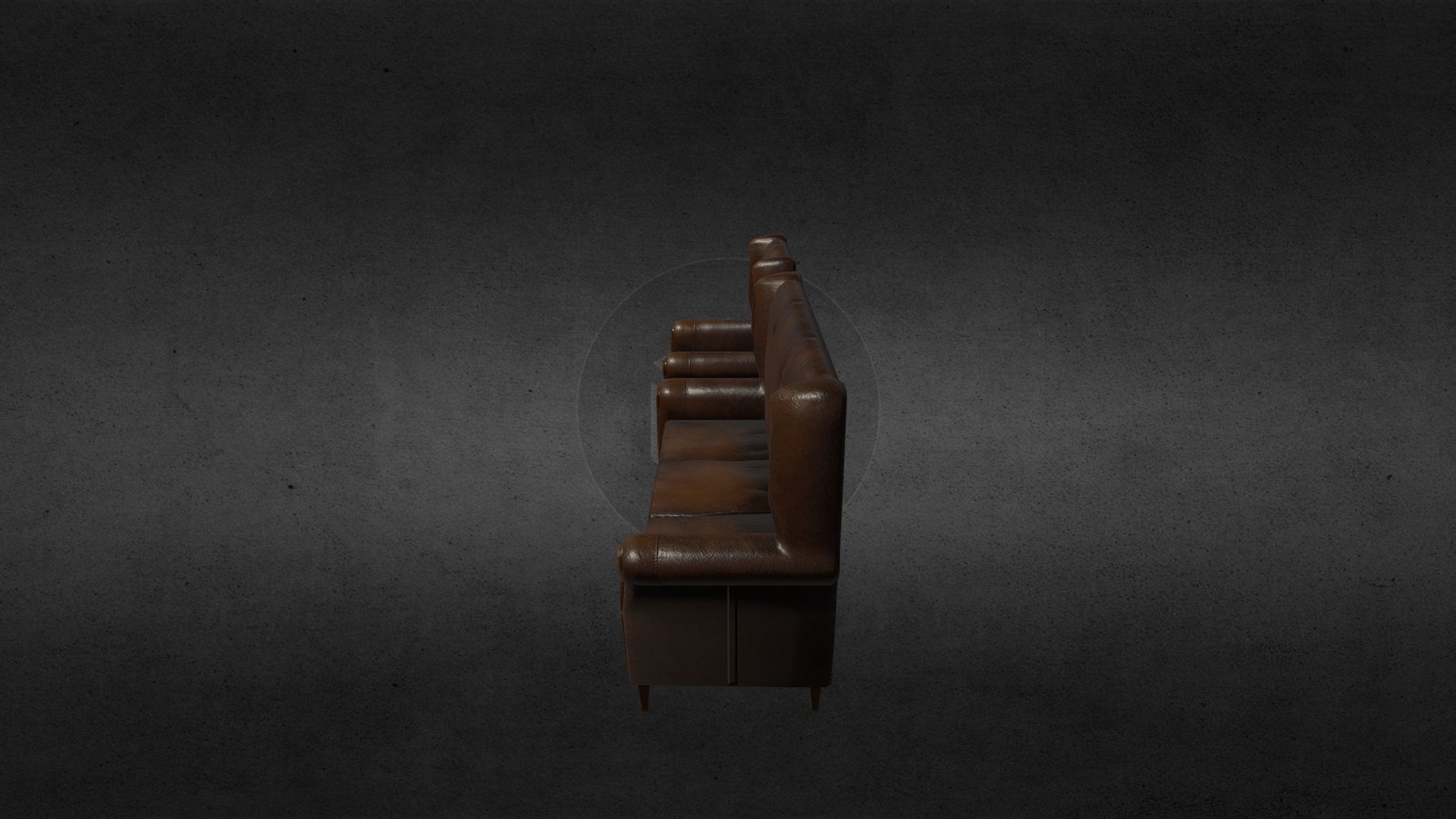 Old leather furniture
