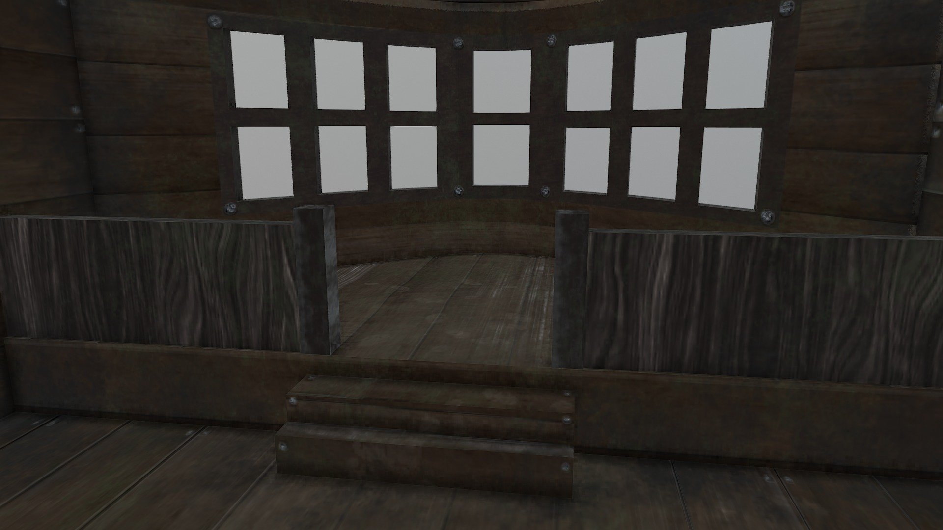 Captains Quarters - Empty Room