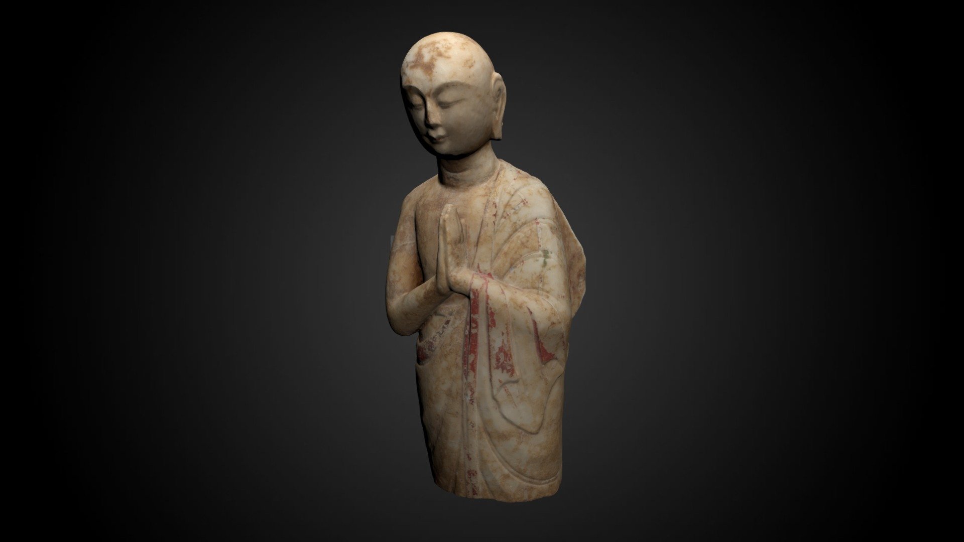 Standing Arhat, 6th C CE, China