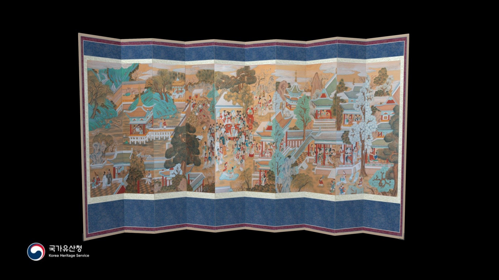 Gyeongbokgung_Cheonchujeon_FoldingScreenA