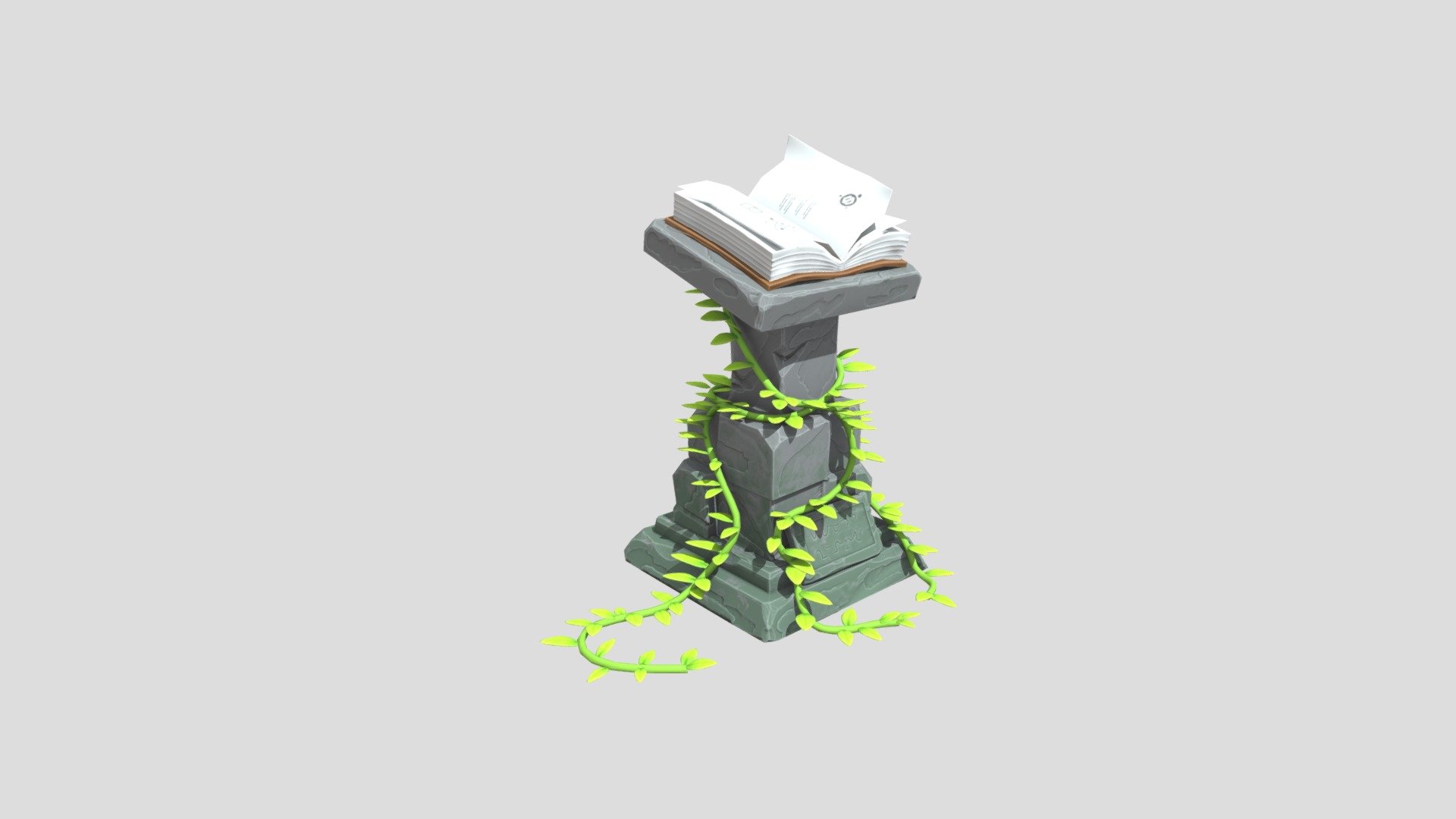 Pedestal book