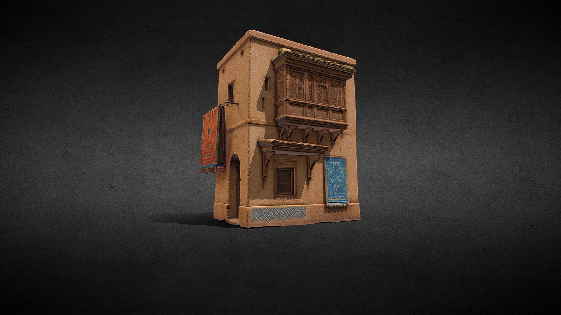Moroccan Balcony Dwelling – Stylized Tier I