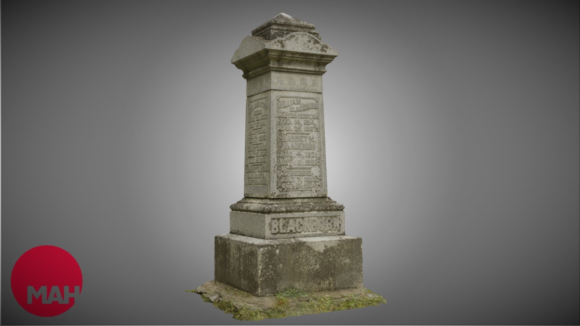 Blackburn Grave Marker