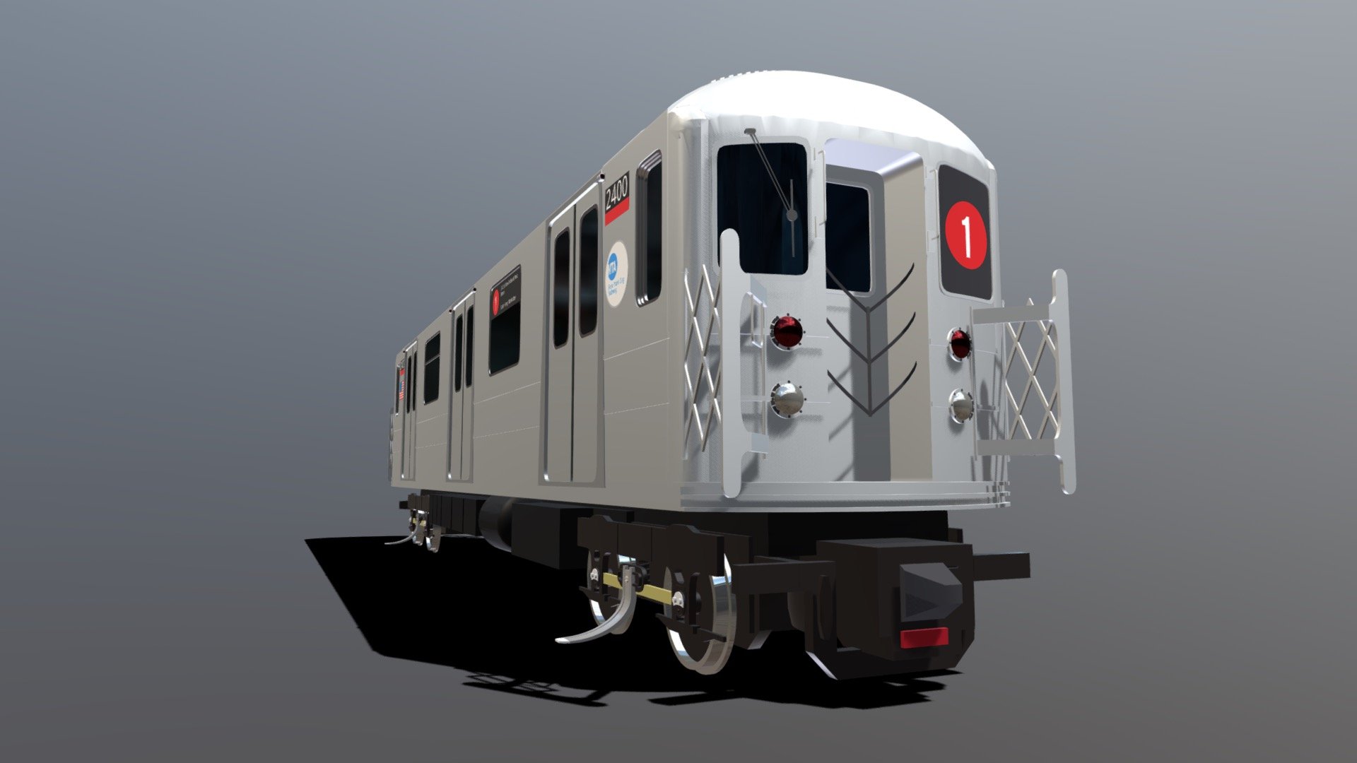 NYCT R62/R62A Subway car