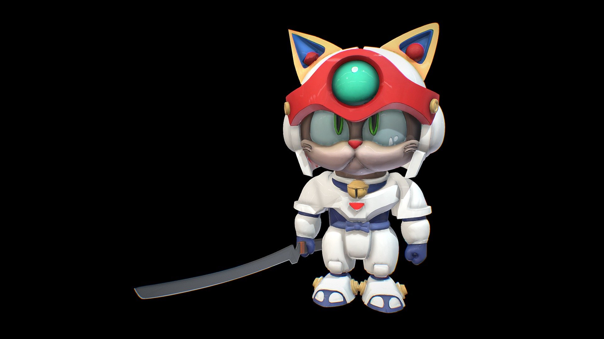 Samurai Pizza Cat (animated)