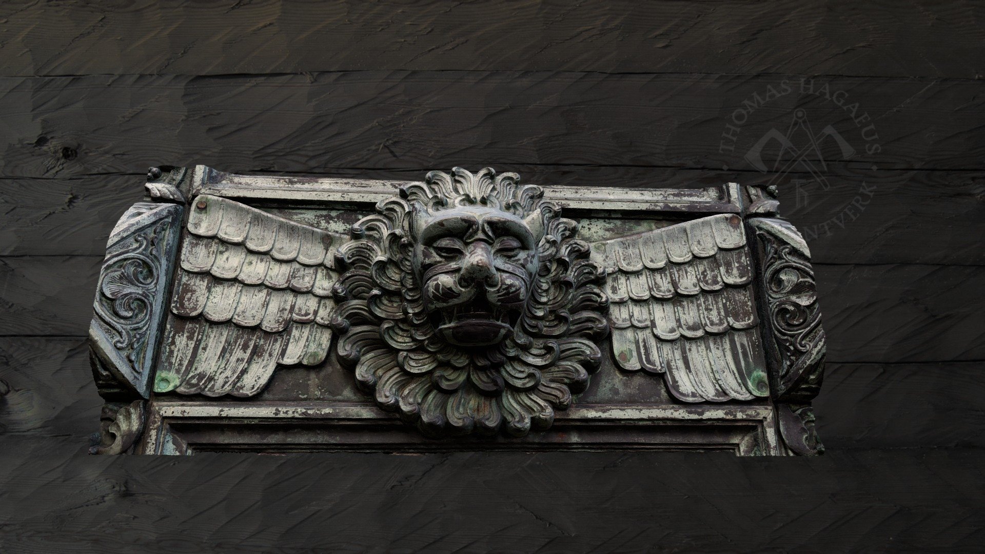 Bronze lion, Hohenzollern