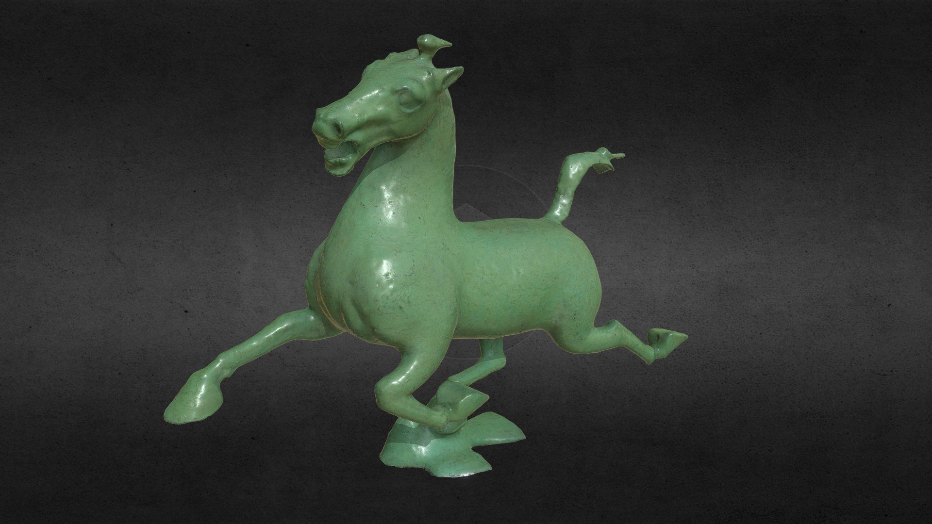 Horse statuette