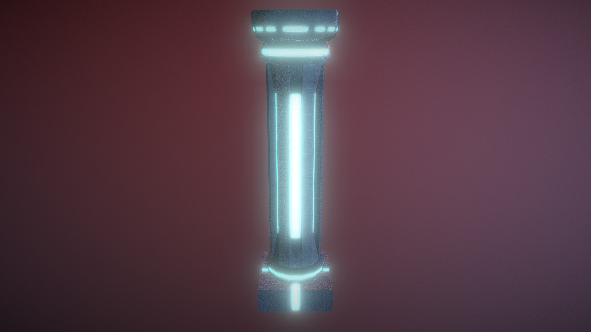 Medieval Sci-fi Pillar