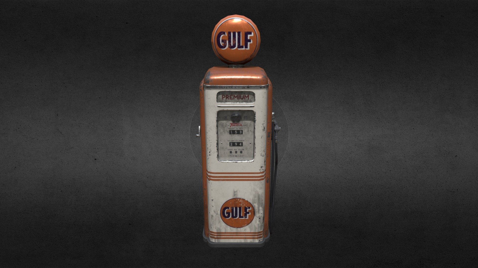 Old Abandoned Gas Pump