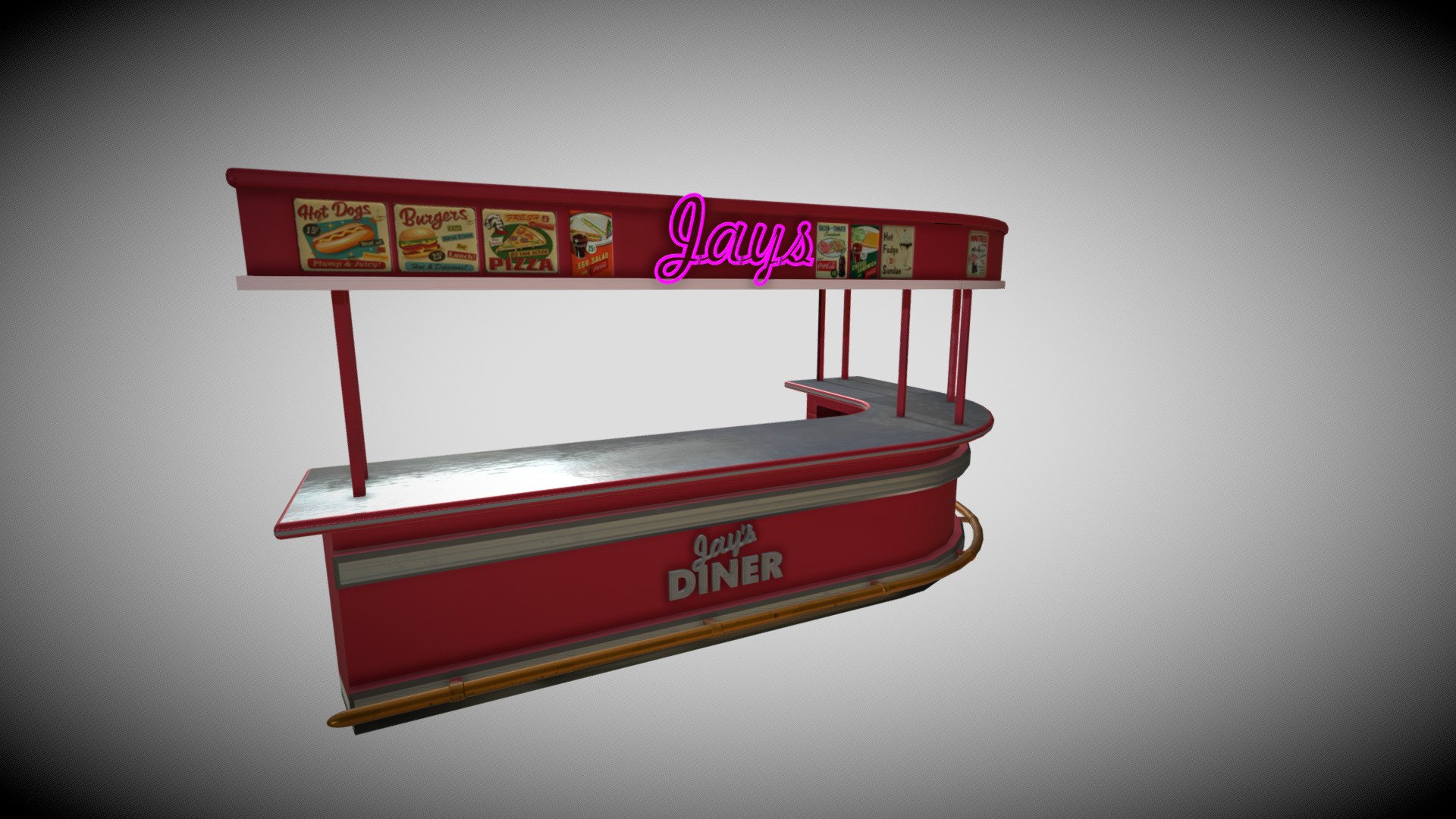 Diner-counter