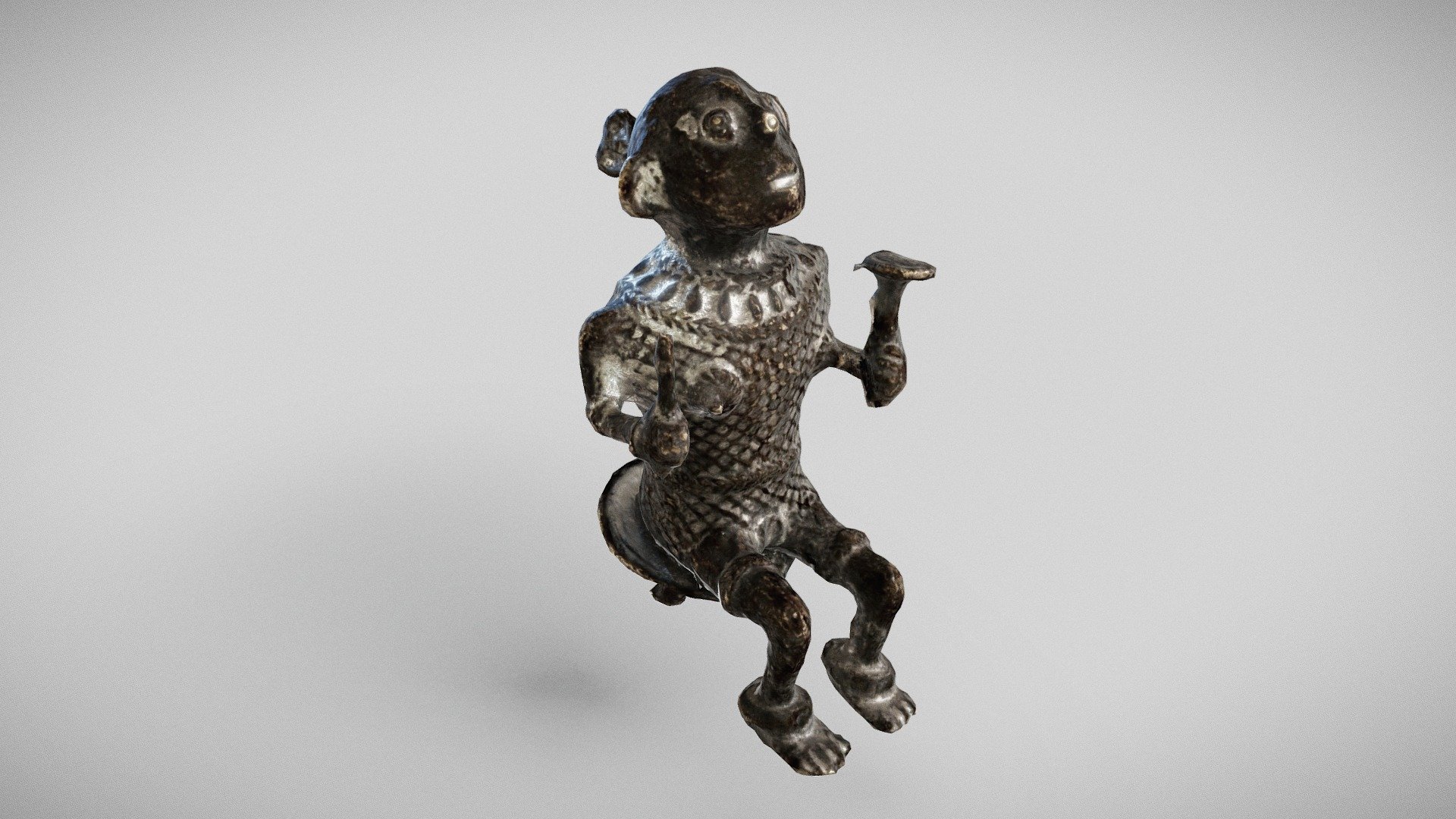 Female warrior figurine