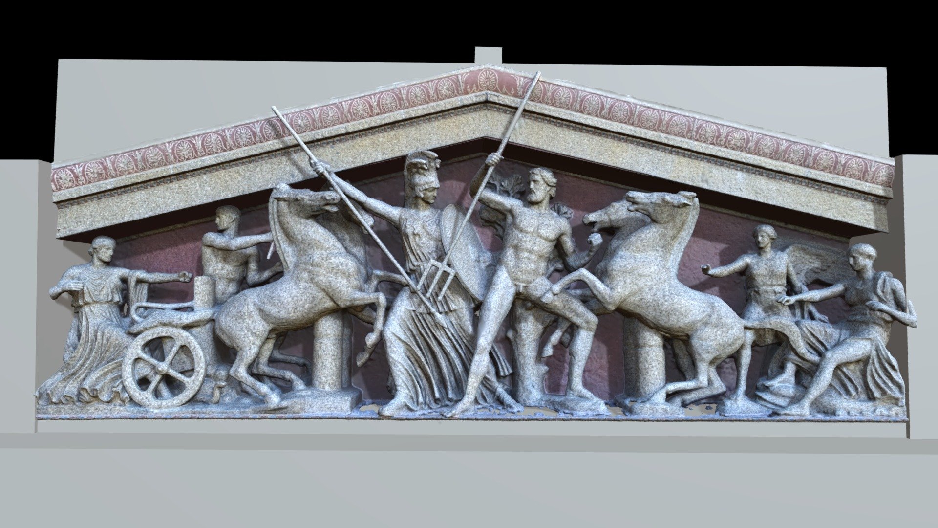 Nashville Parthenon West Pediment: JSW