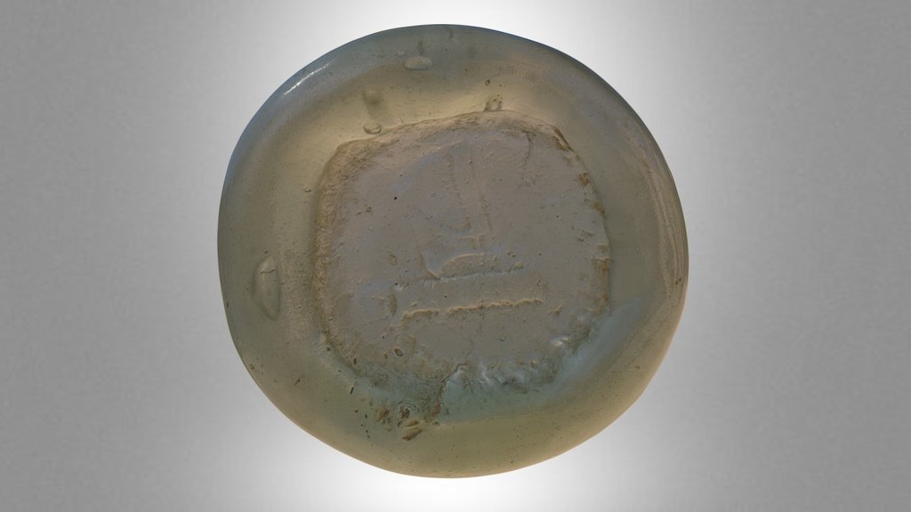 Glass feudal coin