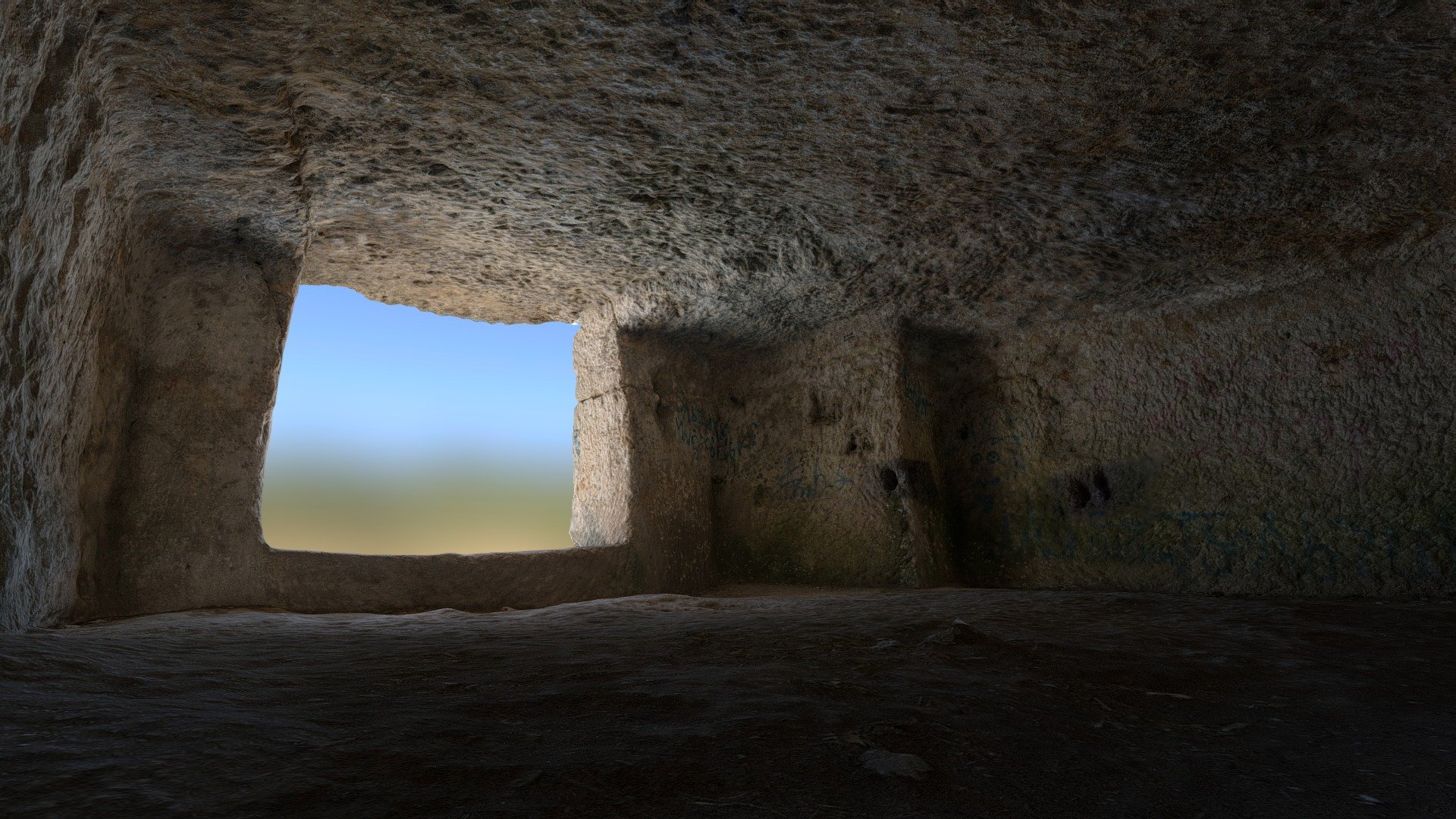 Room on the edge of the cliff, Chufut Kala