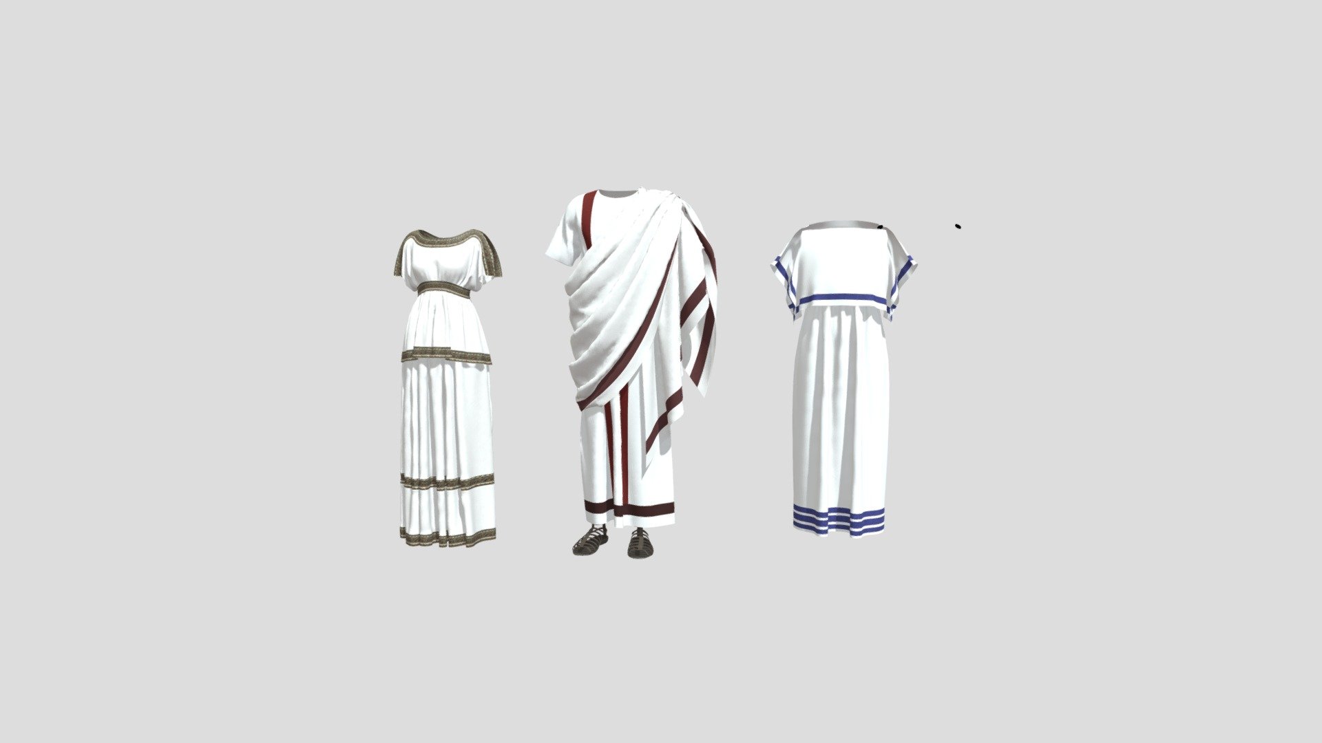 Roman style outfits