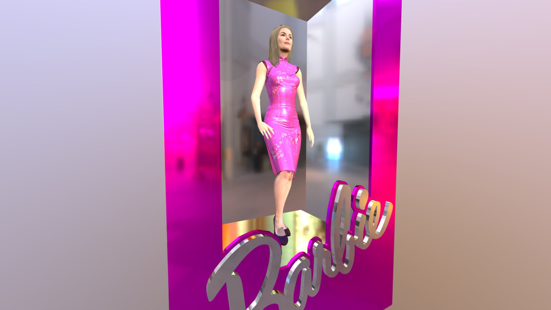 Barbie Box - Margot Robbie 2 animations