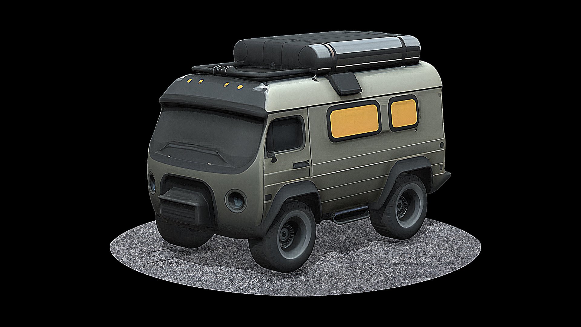 Concept Camper UAZ Van
