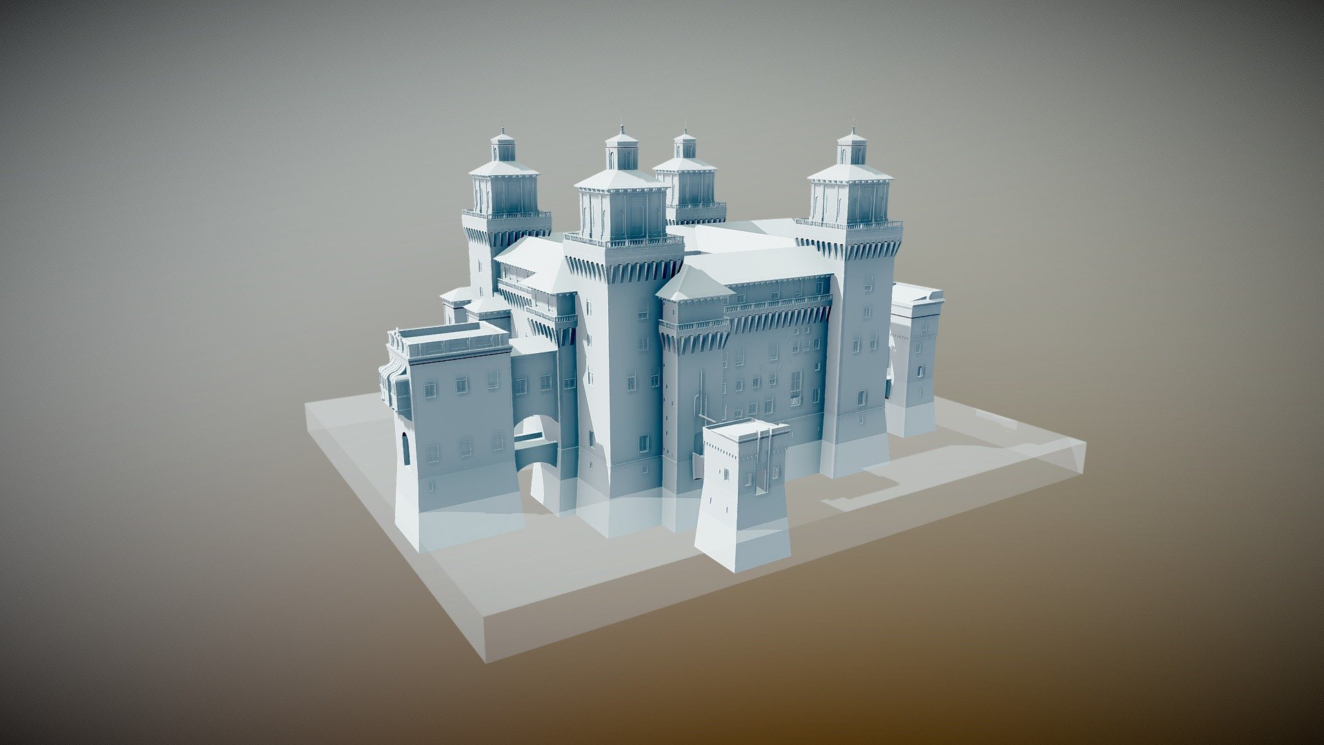 Real Castle Reproduction (Castello Estense)