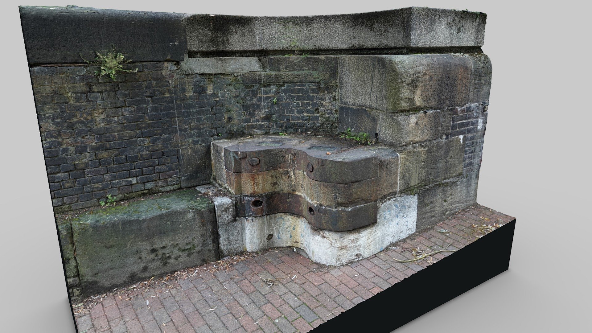 Shadwell Basin Lock Gates Wall