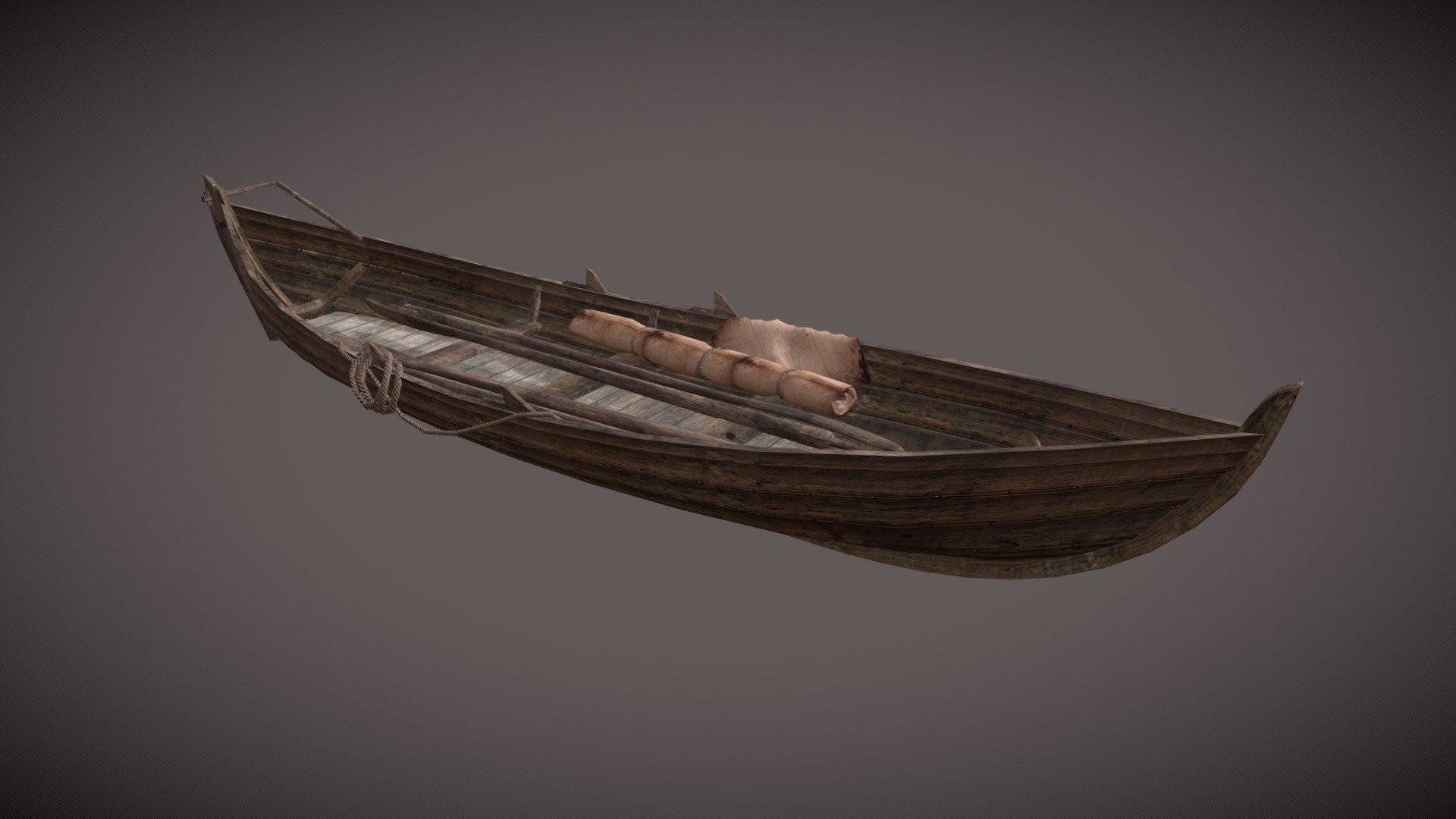 Oselvar wooden boat.