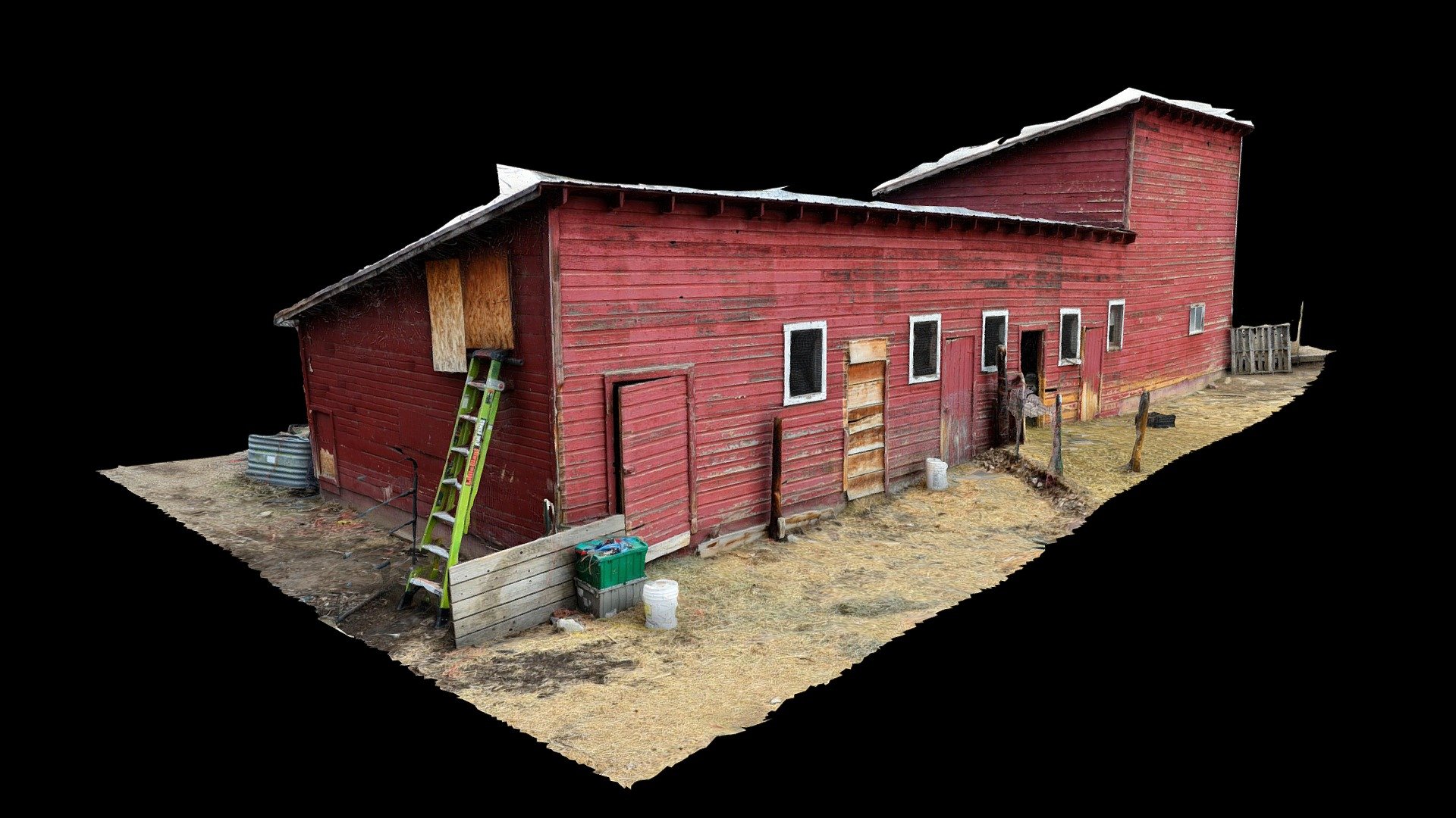 The Animal Barn at the Peck Property