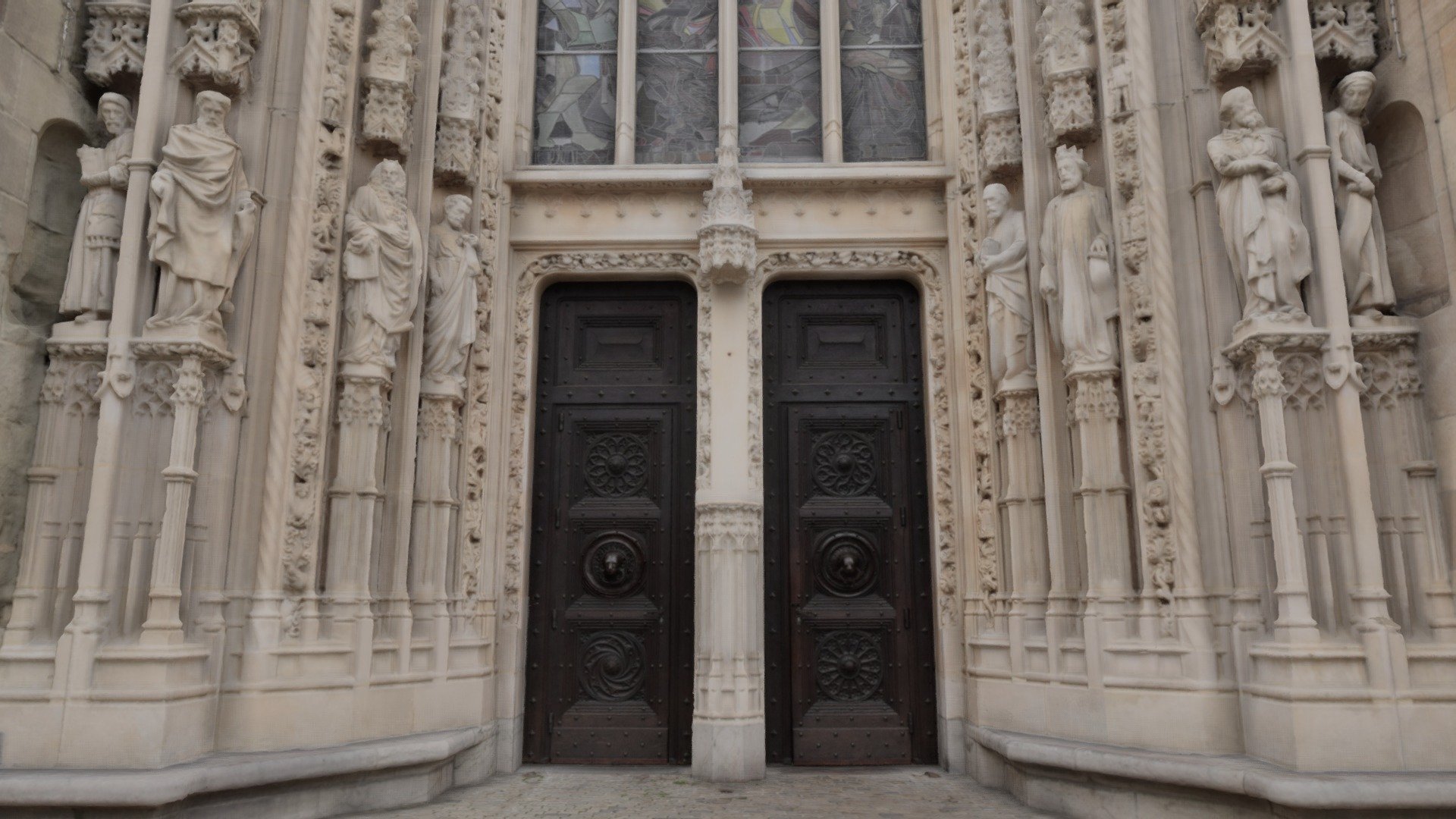Lausanne Cathedral Gate