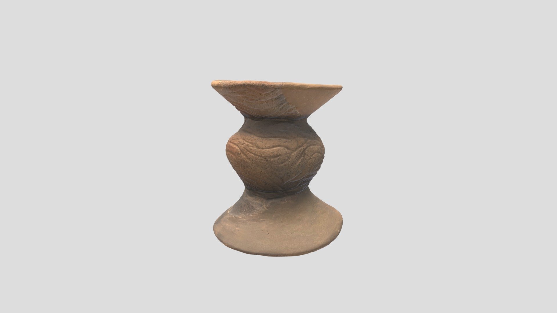 台付壺形土器　pedestal jar